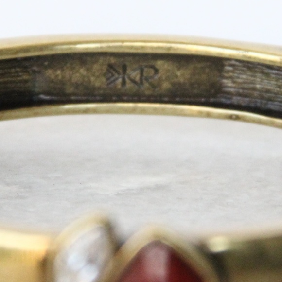 Silpada Mirage Bangle Bracelet Swarovski Crystals - Picture 5 of 6